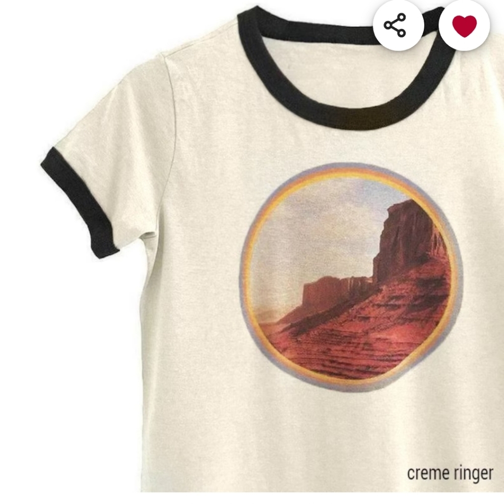 desert southwest ringer tee
